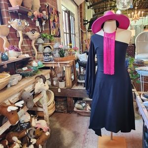 Bright Pink Crochet & Tassel Necklace💖